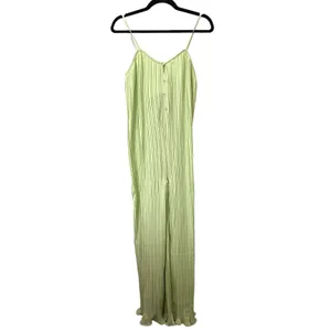 RUE STIIC Ida‎ Pleated Jumpsuit Patina Green NWT Sz XS thumbnail 3