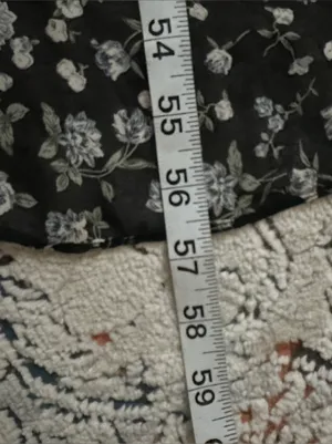 ASTR The Label Midi Dress Sz S Floral High Low Tiered Ruffle thumbnail 10