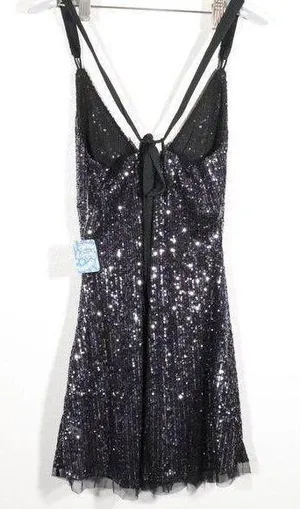 NWT X Revolve Gold Rush Mini In Black thumbnail 5