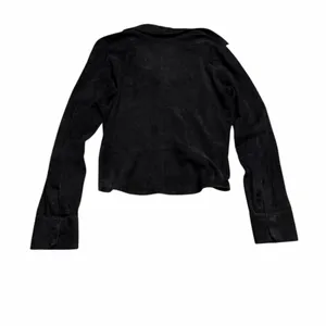 🖤 Earl Jean Vintage Black Genuine Leather Jacket Shirt‎ M✨ thumbnail 3