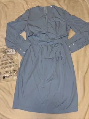 New Zolucky Dress Blue Size L thumbnail 1