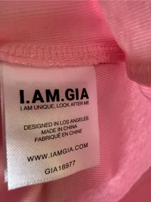 I AM GIA Courtney Tank Super Model Pink Large NWT IN PACKAGE thumbnail 11