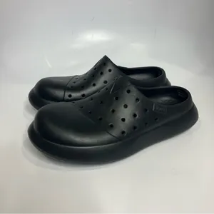 Toms Alpargata mallow molded mules‎ in black size 8 thumbnail 4