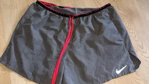 Nike men’s grey running shorts thumbnail 1