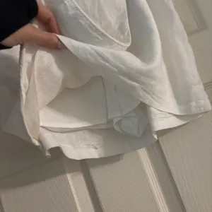 Abercrombie, white linen skirt thumbnail 2