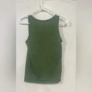 REMOVING TODAY Final price Olive Green Sleeveless Women's Top thumbnail 2