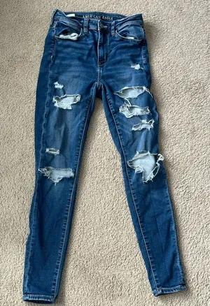 American Eagle Super Hi-Rise Jeggings thumbnail 1
