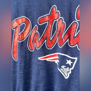 New England Patriots Versus Swim Cover Up Womens Size XS Navy G-III 4‎ Her thumbnail 14