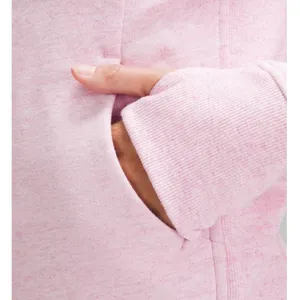 Lululemon NWT Scuba Full zip Hoodie in Heathered Vita Pink size 12 thumbnail 5