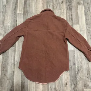 Aritzia Wilfred Free The Ganna Boiled Merino Wool Shirt Jacket Shacket S thumbnail 4