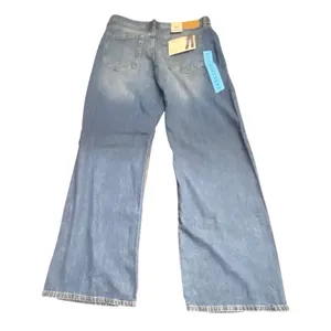 NWT Aeropostale High Rise Wide Leg Jeans 100% Cotton Dark Wash Size 10 Y2K 90s thumbnail 2