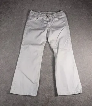 seven for all mankind jeans stovepipe jeans white 29 thumbnail 1