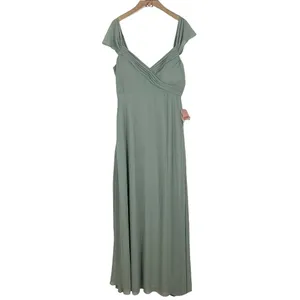NWT Birdy Grey Spense Convertible Bridesmaid Dress in Sea Glass Green Medium thumbnail 3