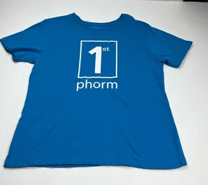 1st Phorm Legion of the Boom Womens Size 2XL Blue‎ Short Sleeve Shirt Health thumbnail 1