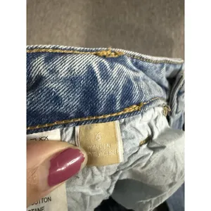 Michael Kors Women's Bootcut Light Wash Blue Denim Jeans Stretch Mid Rise Sz 6 thumbnail 11