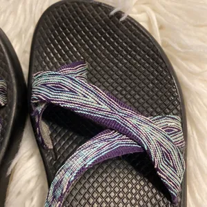 Chaco Sandals size 8 good condition color purple blue see all photos thumbnail 10