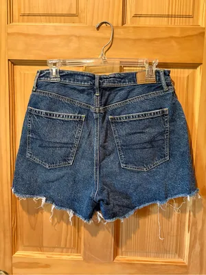 American Eagle Highest Rise '90s Boyfriend Shorts women’s 12 thumbnail 2