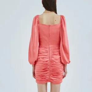 C/meo Collective Contrasting LS Dress Coral Size Small NWT thumbnail 4