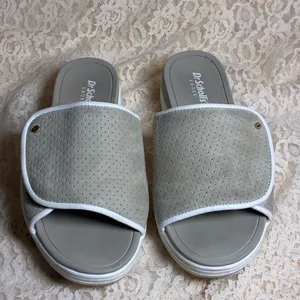 Dr. Scholl's Time Off Set Women's Adjustable Slide Sandals - Oyster Size 6 thumbnail 2