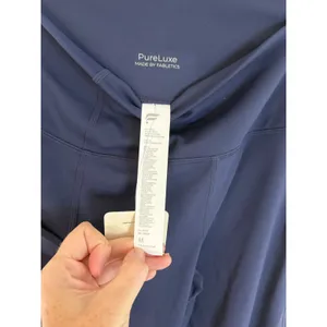 Fabletics Oasis High Waist Kick Flare Womens Size Medium Deep Navy NWT NEW thumbnail 5