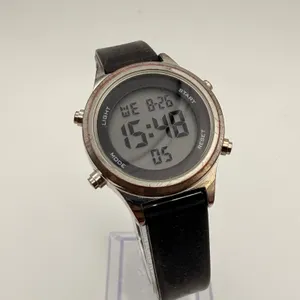 Time and Tru Women's Silver Tone Digital Watch - New Battery thumbnail 2