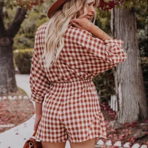 VICI | Gingham Romper thumbnail 3