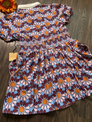 Unique Vintage NTAGE SMAK PARLOUR Flower Power Babydoll 70's Blouse 2XL thumbnail 9