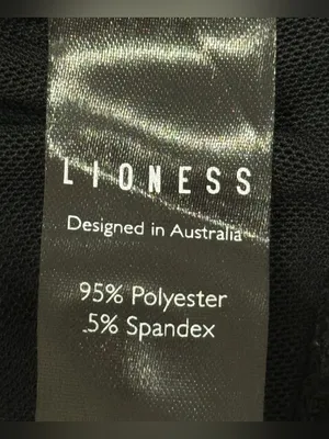 Lioness Gilda Crop Top XS Black Mesh Long Sleeve Party Edgy Club Concert Y2K thumbnail 9
