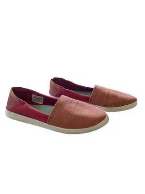 Reef Rose Flat Loafers Pink/Orange Size 8 Beach Summer Arch Support Comfy Casual thumbnail 2