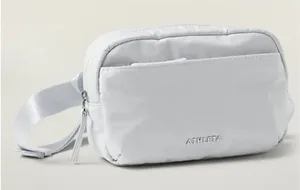 New Athleta All About Crossbody Belt Bag Snowfall Blue thumbnail 1