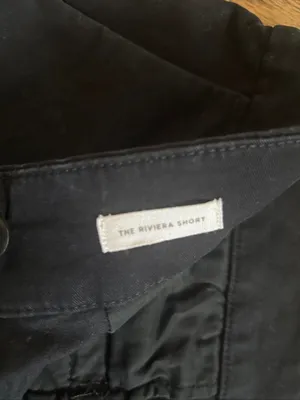 LOFT Black Scallop Hem The Riviera Short High Waist Women's Shorts Size 8 thumbnail 5
