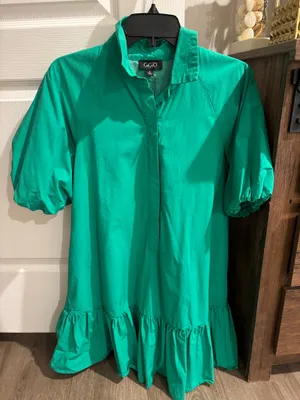 Boutique Green Dress thumbnail 2