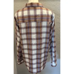 Jach's Girlfriend Tartan Plaid Flannel Shirt Women Med Button Up Outdoors Casual thumbnail 6