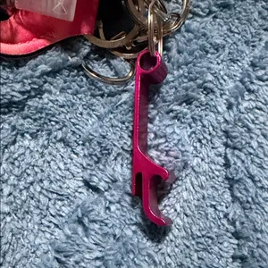 Handmade Floral Leopard Print With Pink Marbled‎ KeyChain Set & Accessories thumbnail 5