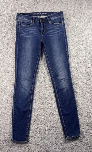 Articles Of Society Jeans Women 28 Low Rise Skinny Dark Denim Capsule Minimalist thumbnail 1