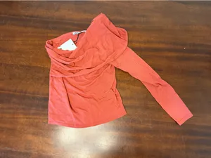 Zara draped knit sweater new with tags medium thumbnail 2