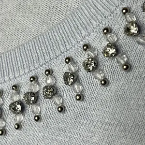 Ann Taylor Factory Beaded Sweater nwt thumbnail 5