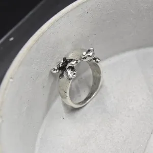 Silver Frog Ring thumbnail 3