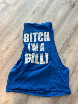 Buffalo Bills Cut Off Size L thumbnail 2