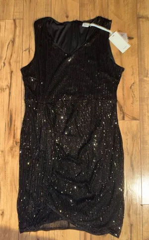 Black sequins Grace Karin dress thumbnail 1