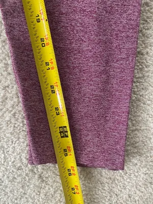 Victoria’s Secret PINK ACTIVE Seamless Leggings Women’s Large Pink High Waist thumbnail 2