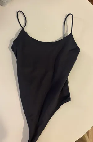 ZARA Grey Bodysuit thumbnail 1