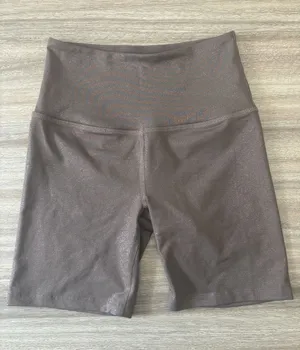 Beyond Yoga High Waist Metallic Twinkle Biker Shorts Women Size Small thumbnail 1