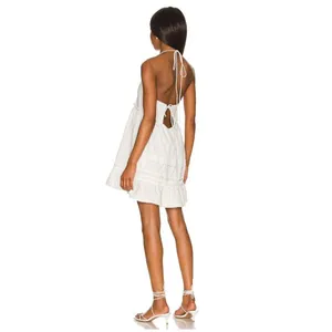 FREE PEOPLE Desert Days Stripe Mini Dress in Ivory Combo Size Medium thumbnail 13