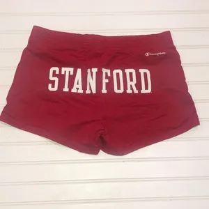 Champion red sweatshorts thumbnail 3