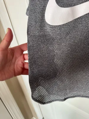 Nike Dri Fit Crop Top with Zipper Side Pocket thumbnail 6