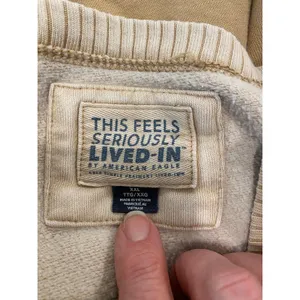 American Eagle Outfitters Seriously Lived in Graphic Sweatshirt Sand Women's XXL thumbnail 6