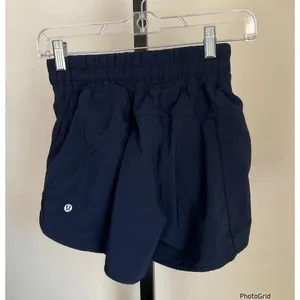 Lululemon Track That Short Navy Shorts size 6 5” thumbnail 2