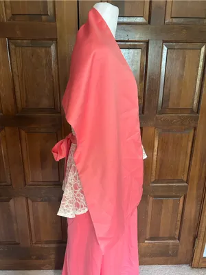 Mori Lee By Madeline‎ Gardner Bridesmaid Dress Prom Gown Pink w/ Shawl 14 thumbnail 5