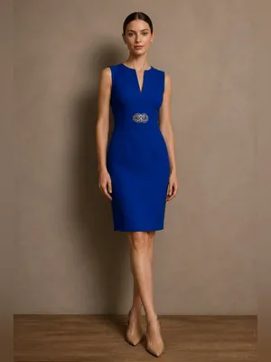 Calvin Klein Womens Dress Size 2 Event Party Cocktail Wedding Guest Evening Chic thumbnail 14
